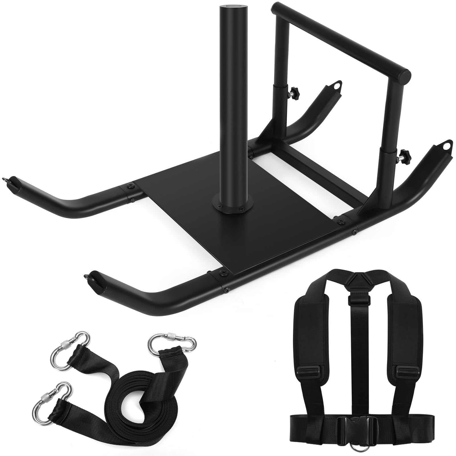 GADFISH Weight Sled, Adjustable Height Handle Push Pull Sleds, Workout... GADFISH Weight Sled, Adjustable Height Handle Push Pull Sleds, Workout...