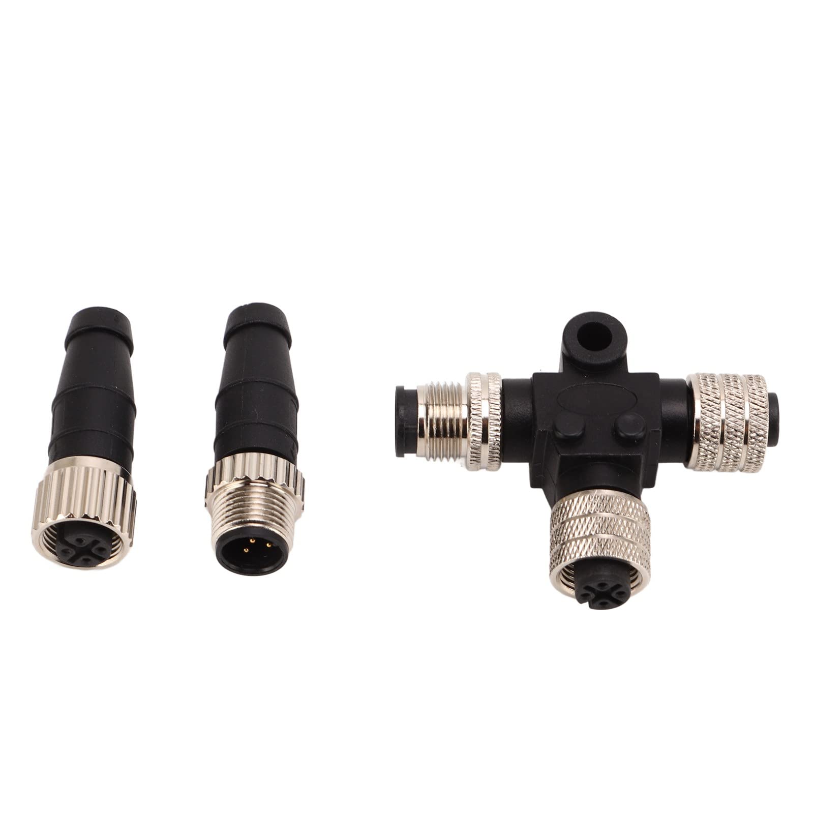 Pongnas Set di Terminazioni a 5 Pin con Connettore a T NMEA 2000 N2K Maschio Femmina per Simrad