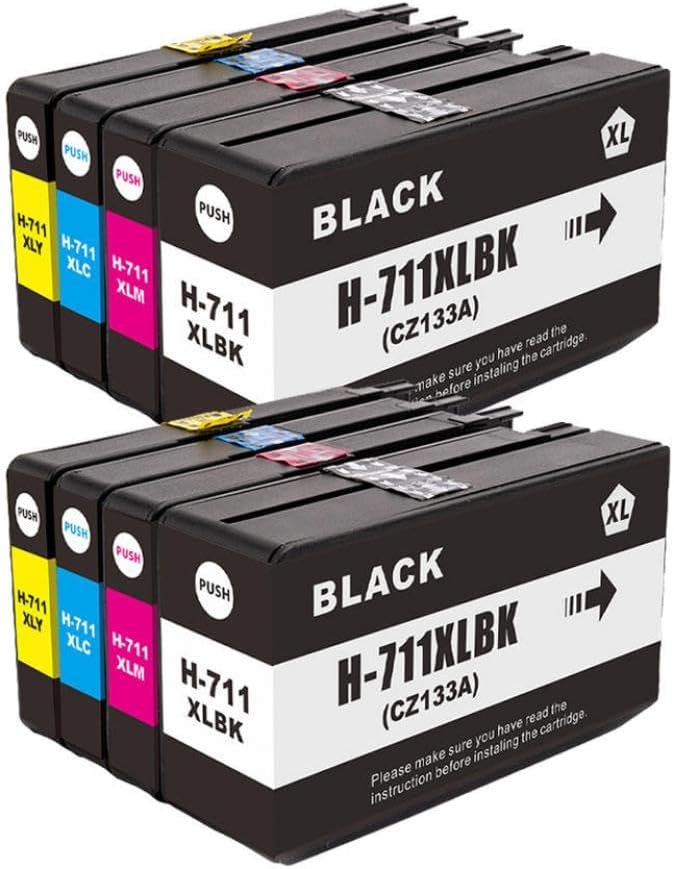 HP DesignJet 711 71B インクカートリッジ　8個セット HP DesignJet 711 71B インクカートリッジ 8個セット Designjet T120