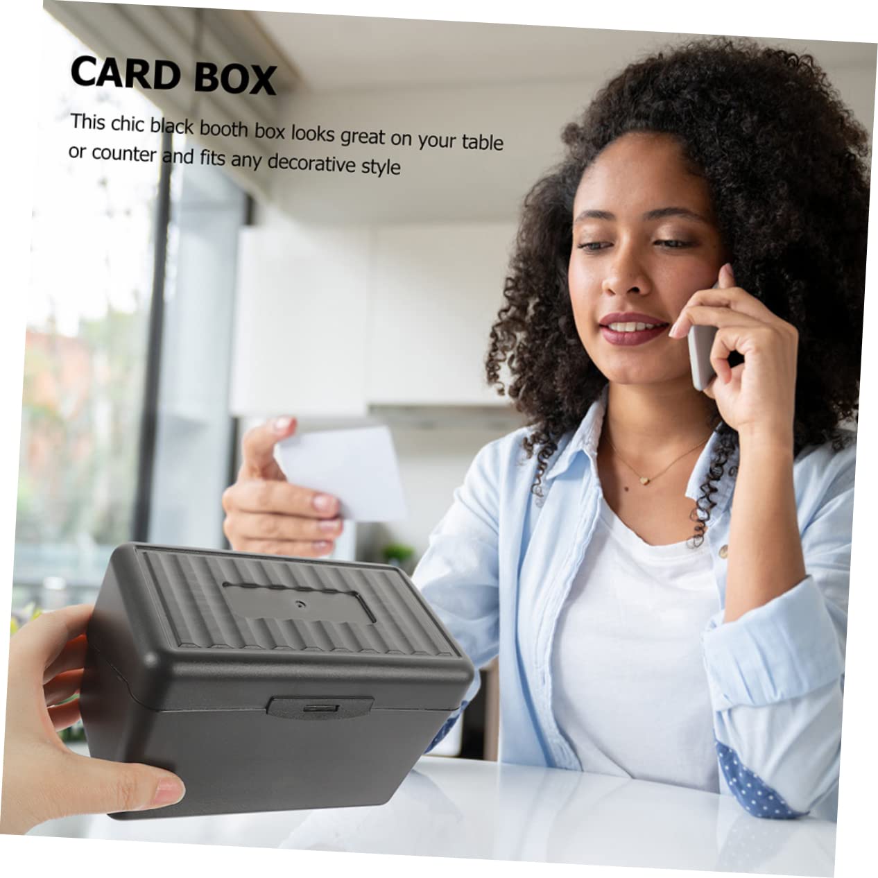 Lurrose 6stücke Tragbare Kartenbox Für Visitenkarten Und Spielkarten Organizer Zur Aufbewahrung Von Karten Für Büro Reisen Und Einzelhandel Elegantem