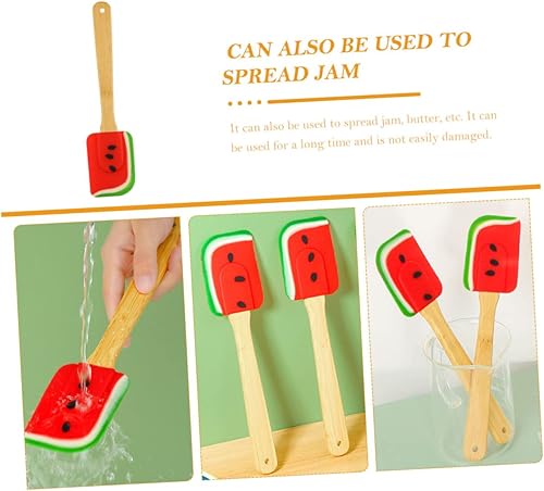 Miniatura 3 de Raspador de cocina para tartas, espátula de raspador de mantequilla, espátula de cocina, espátula de silicona para tartas, espátula de goma cremosa,