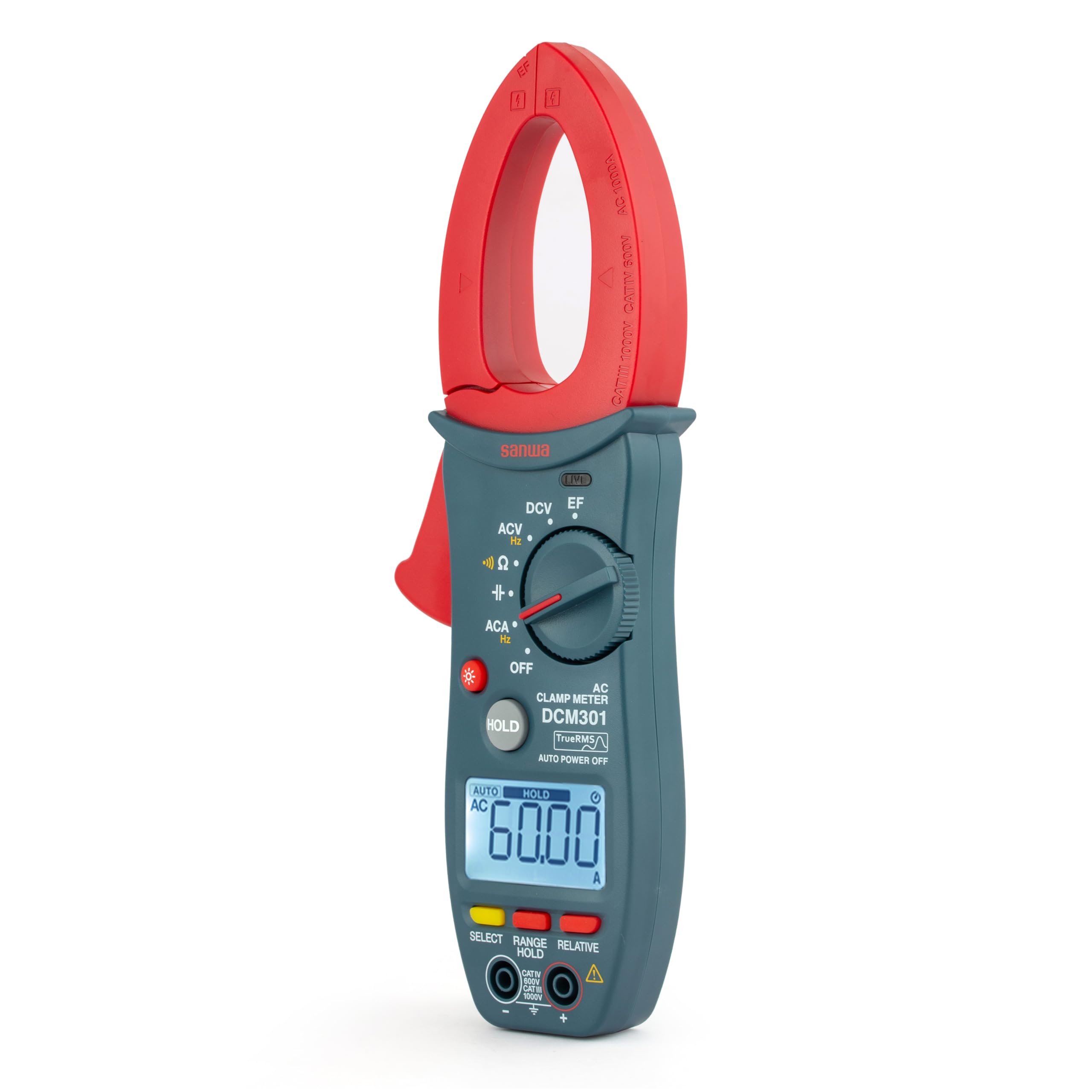 Sanwa, Japan DCM301 1000A AC TRMS Clamp Meter 1