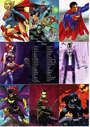 DC Comics - The New 52 Cards - Complete Trading Card Set