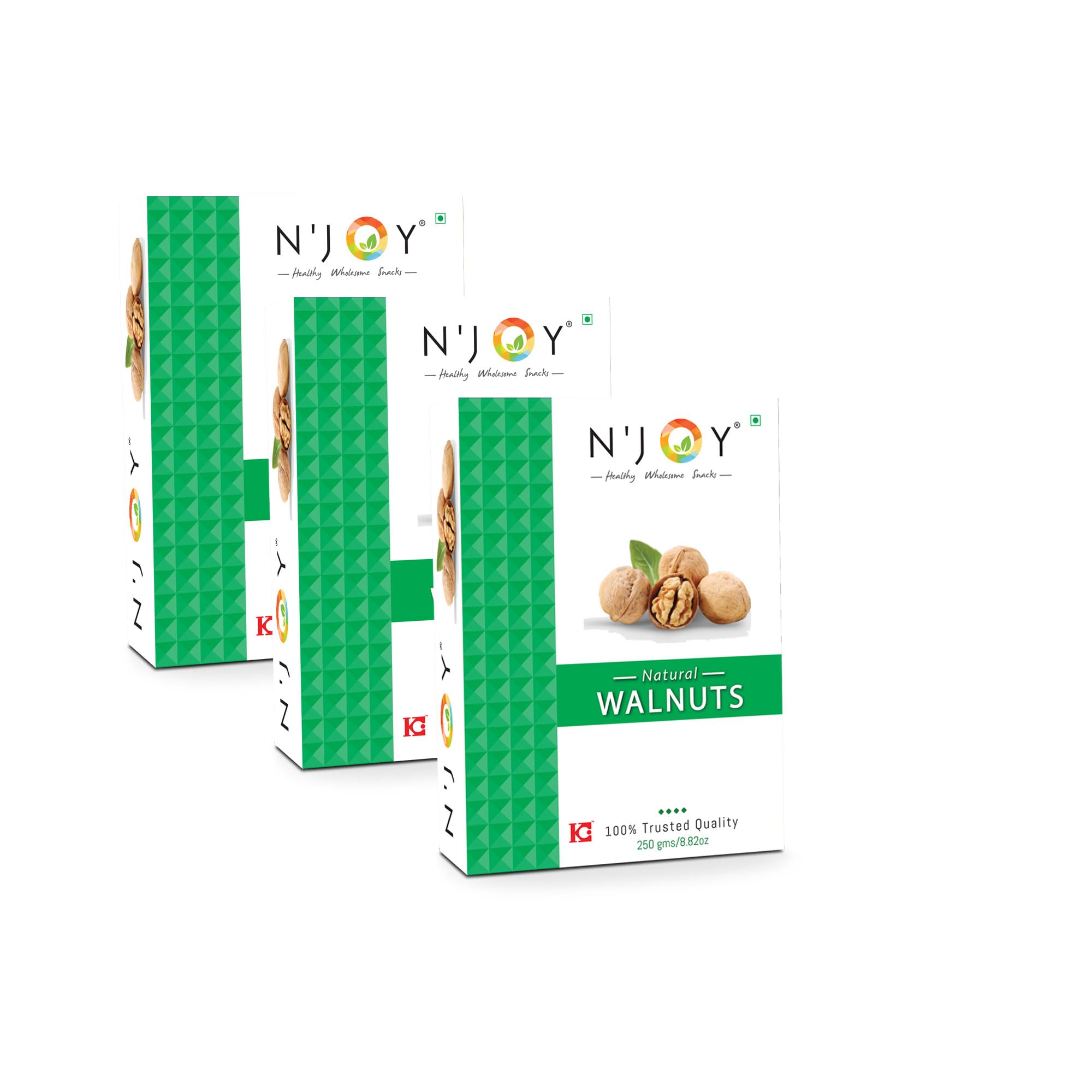 N"JOY Walnut Natural | Walnet Kernels | Natural Walnut 750g (Pack of 3) (B0D1R5FY8F) Amazon Price History, Amazon Price Tracker