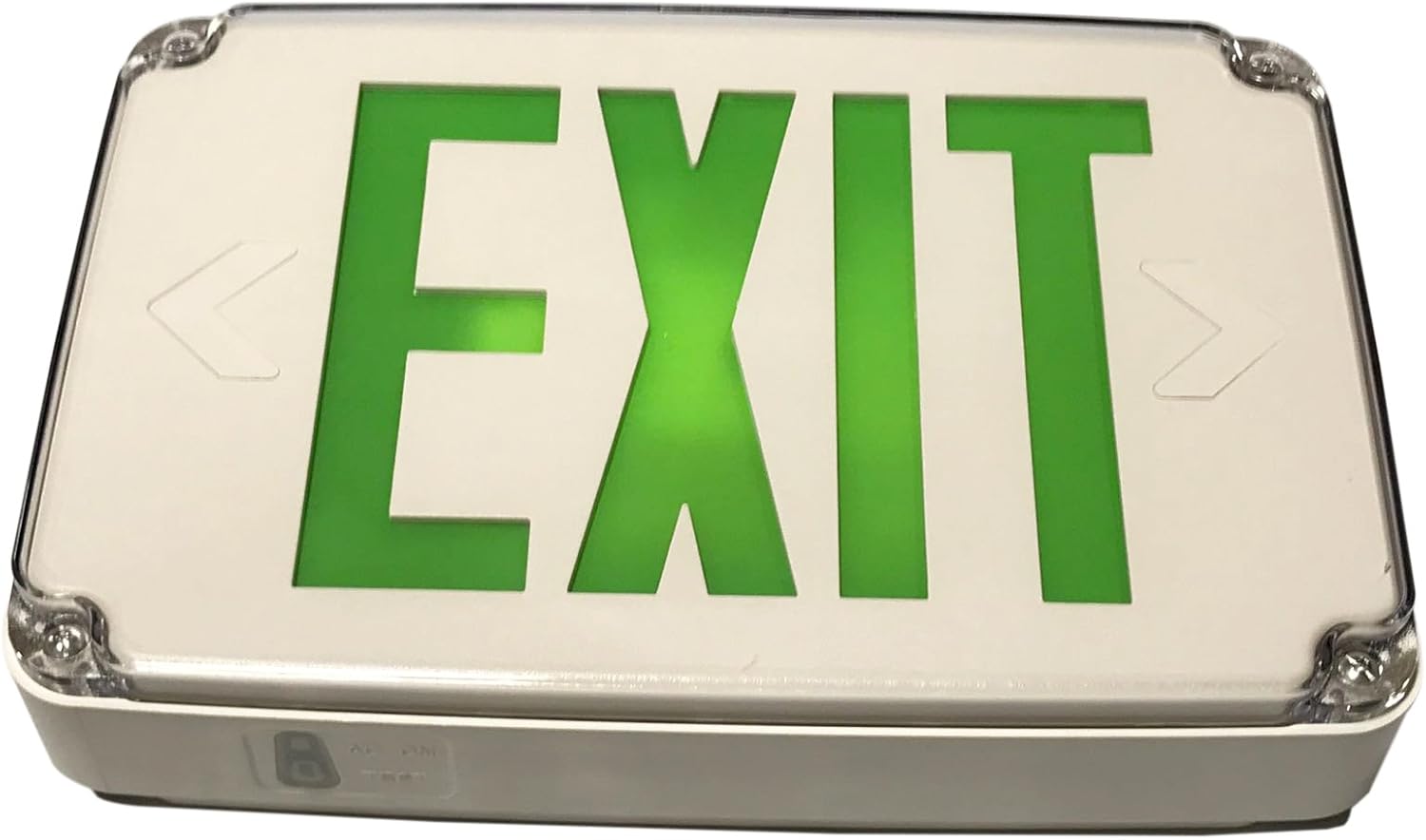 Hot Deals Ciata Lighting Green LED Compact Outdoor Exit Sign for Wet Location with Battery Backup Up To 40% OFF Ciata Lighting Green LED Compact Outdoor Exit Sign for Wet Location with Battery Backup