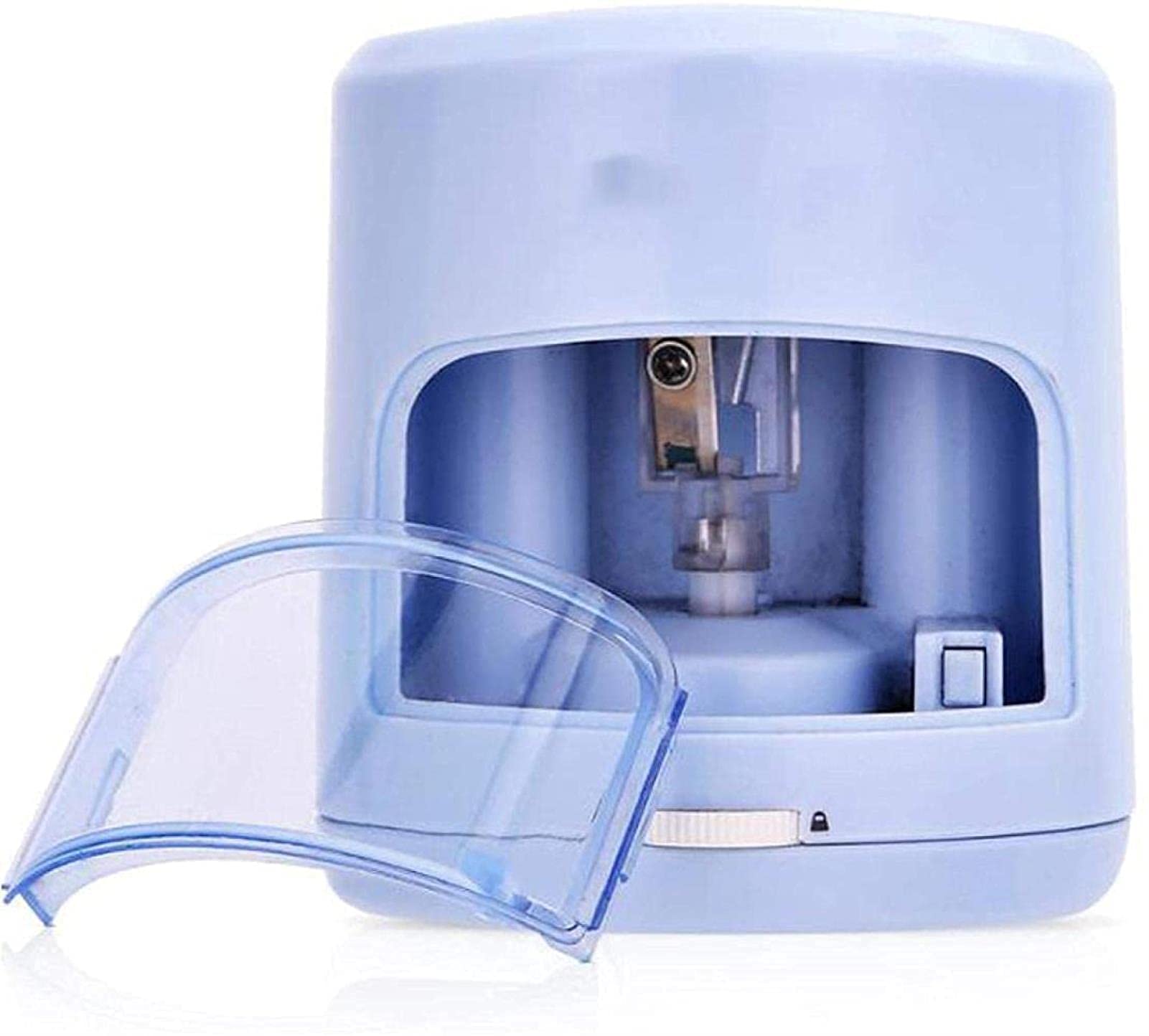 Temperamatite Elettrico, temperamatite Automatico a Batteria con Contenitore, temperamatite Elettrico Portatile, temperamatite Meccanico Domestico