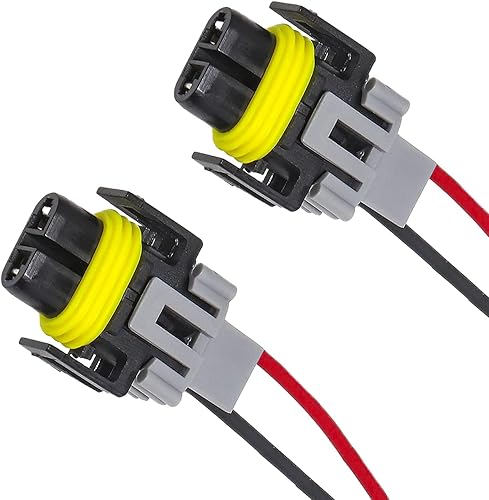 Enchufe de arnés de luz antiniebla, conector de enchufe de cable de luz de automóvil, conector impermeable para automóvil, para conector de luz