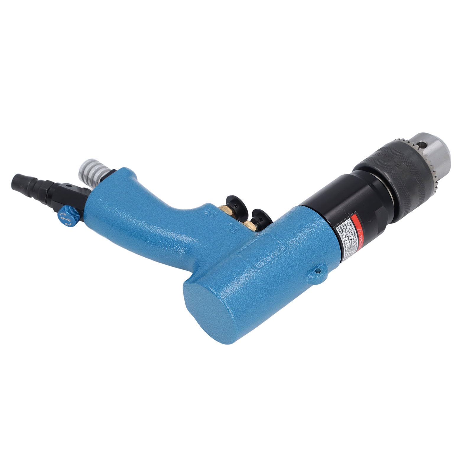 Trapano Pneumatico, Trapano Pneumatico da 1/2 Pollice, Interruttore Avanti e Indietro Integrato, Mandrino con Chiave, per Assemblaggio Meccanico, Produzione di Automobili