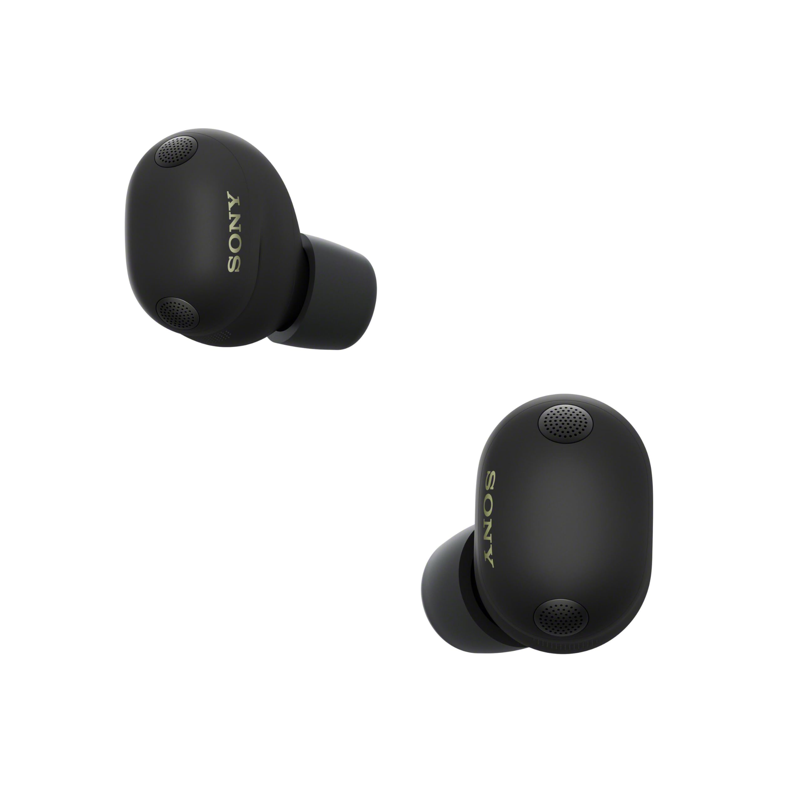 Sony WF-1000XM6 Auriculares inalámbricos con Noise Cancelling, Bluetooth, Auriculares in-Ear, Sonido de Alta resolución, Llamadas nítidas, Ecualizador de 10 Bandas, 24 Horas de batería, IPX4, Negro