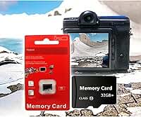 Cartão de Memória 8,16,32,64,128,256,512 GB Classe10 de Alta Velocidade com Adaptador Universal, Armazenamento Expansível para Dispositivos Móveis (64.0, GB)