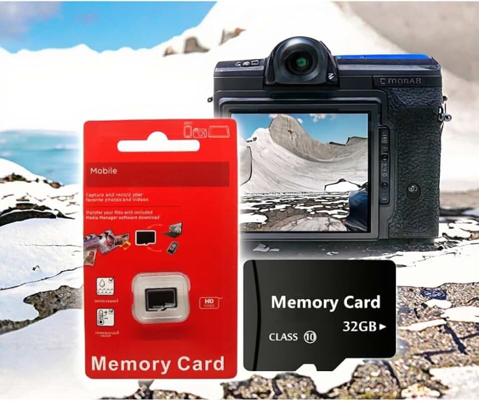 Cartão de Memória 8,16,32,64,128,256,512 GB Classe10 de Alta Velocidade com Adaptador Universal, Armazenamento Expansível para Dispositivos Móveis (16.0, GB)