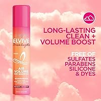 Vista 4 de L'Oréal Paris Elvive Dream Lengths Air Volume Champú seco, 4.16 onzas