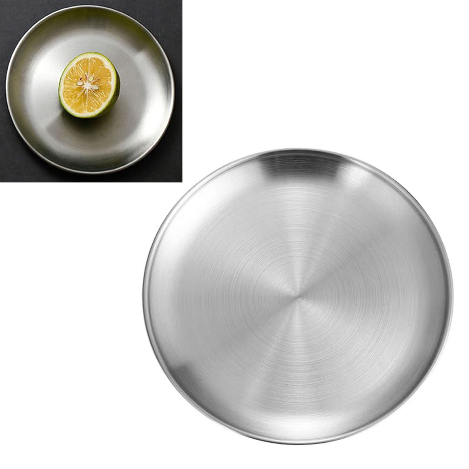 8 Teglie Per Pizza In Acciaio Inox Da 30,5 Cm - Antiruggine, Adatte A Forno E Lavastoviglie, Ideali Per Cucina E Ristorante