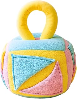 犬用おやつボール | 対話型な噛み玩具,洗えるおやつディスペンサーボール - 小型・中型・大型犬種 シニア犬 運動 脳刺激 ケネル退屈解消遊び用