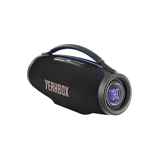 YEAHBOX Sonic Boom Ultra Enceinte Bluetooth 300W RMS / 500W Peak, Enceinte Party avec Subwoofer, 3 Voies 5 Haut-Parleurs, HDMI Arc TV, TWS Stéréo, Lumières RGB, Intérieur & Extérieur (Noir) - Les Beatles, Paul McCartney, John Lennon, RIngo Starr, George Harrison