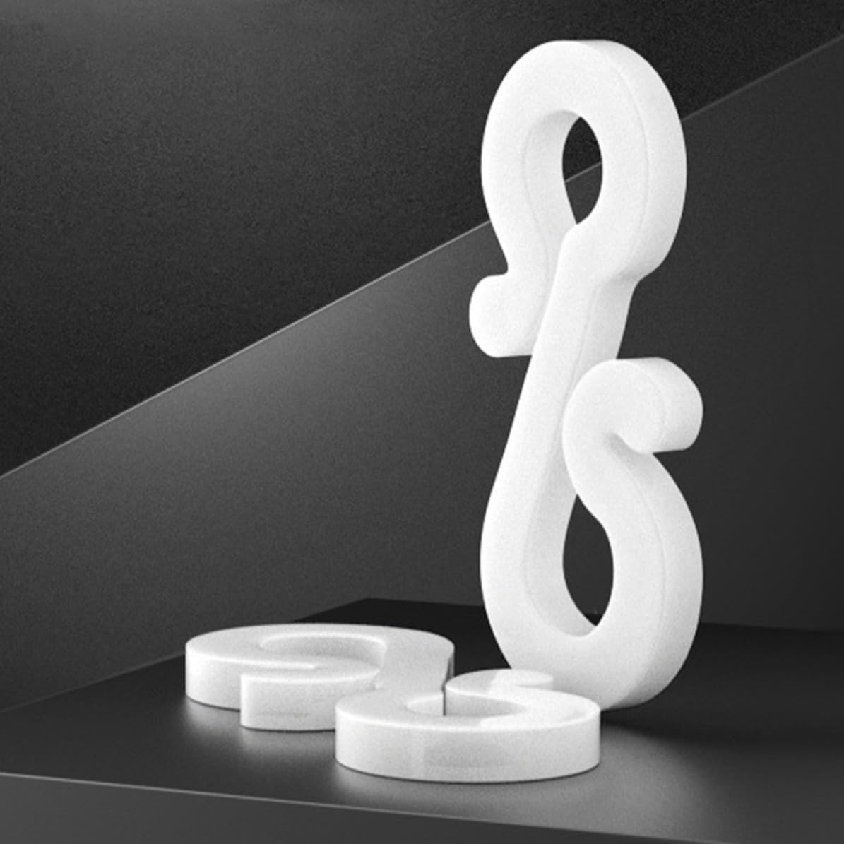 100pcs S Shape Plastic Gutter Hooks for Mini and String Lights White | Reusable, Easy Install, Waterproof, Christmas Holiday Parties Decorations