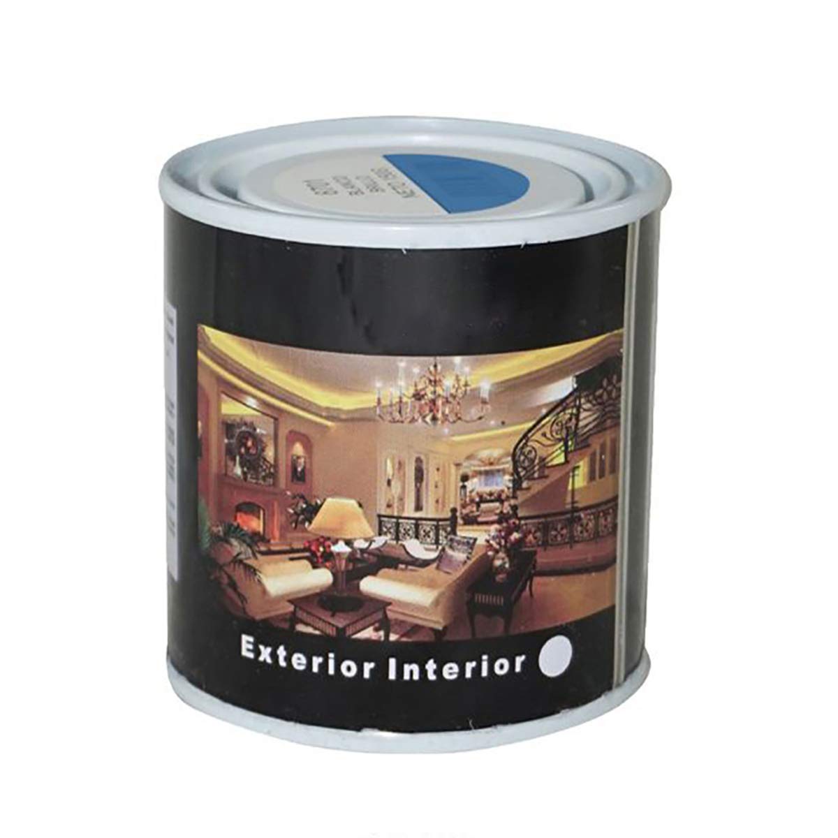 H HANSEL HOME Pintura Esmalte al Disolvente para Madera y Metal, Pintura Alquidica de Rápido Secado para Superfícies Interiores y Exteriores(Negro Satinado, 125 ML) — view 65