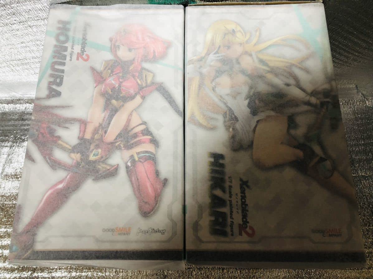 ゼノブレイド2  ヒカリ＆ホムラ 2点セット Amazon.co.jp: ゼノブレイド2 ヒカリ&ホムラ 2点セット 1/7