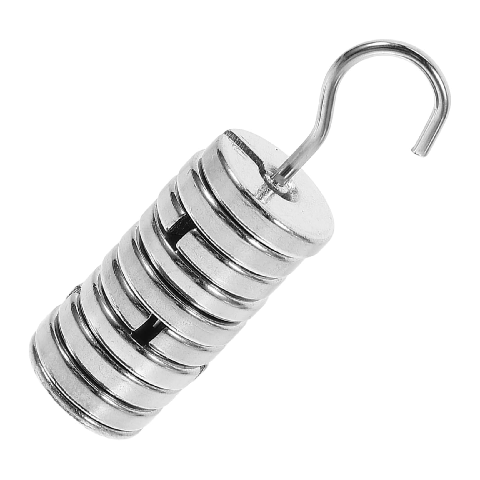 PLAFOPE 1 Set Labs Slotted Mass Small Weights to Hold Things Down Slotted Mass Weights Slotted Mass Hanger Slotted Mass with Hanger Labs Slotted Weights Kit Chrome Plated Iron-image-43
