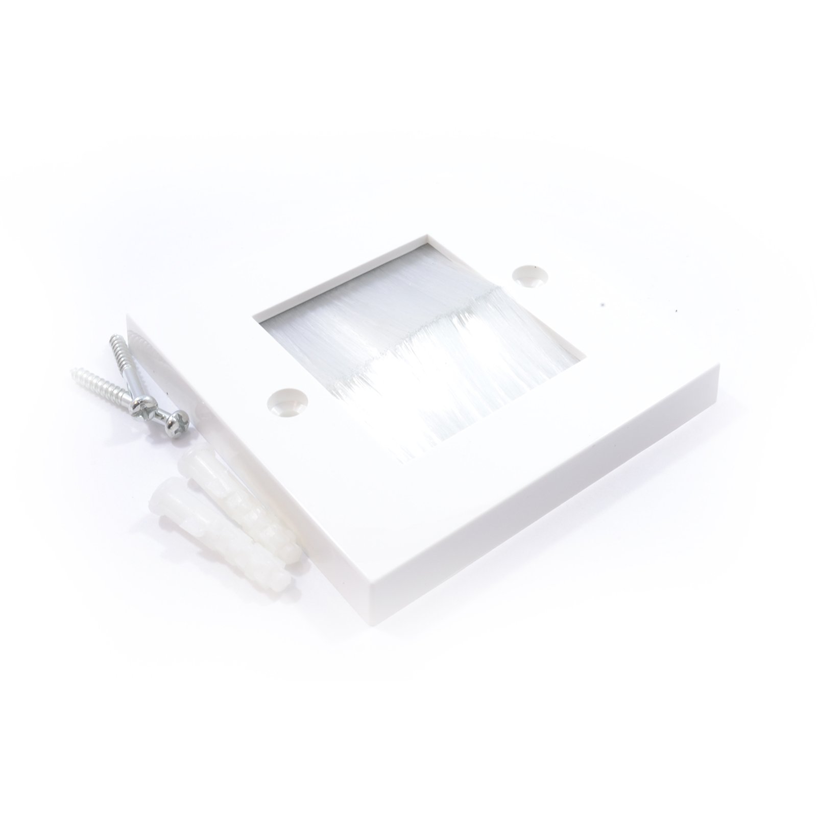 Placa De Pared Para Cepillo De Cable, Inserto De Paso