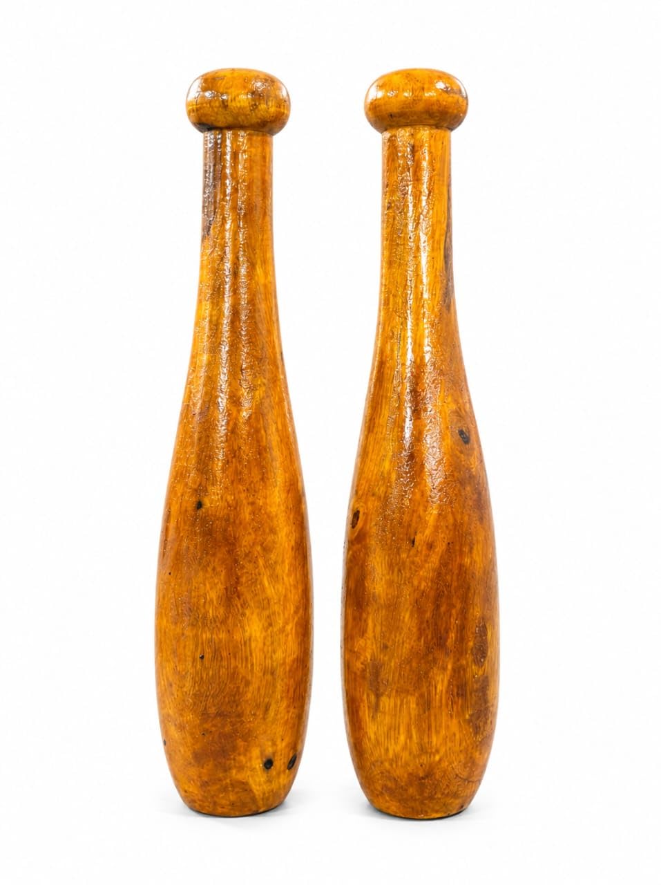 Small Bottle Wooden Mugdar (Pair of 2 KG) for Traditional Workout, Strength & Fitness, Muscle Growth with Akhada Exercise Tool, Unique Sports-image-47