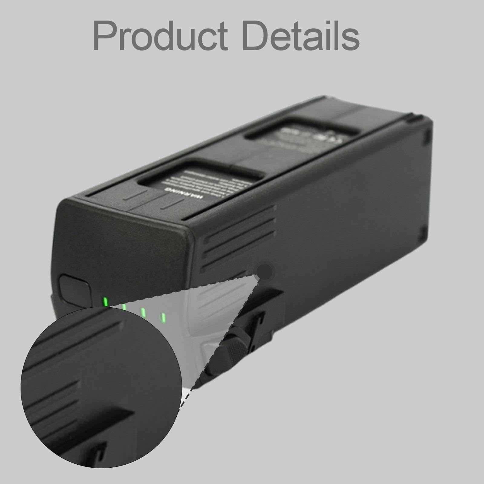 Qianly Fuente de Alimentación Rectangular Resistente de Repuesto, Color Negro, Compatible con 3