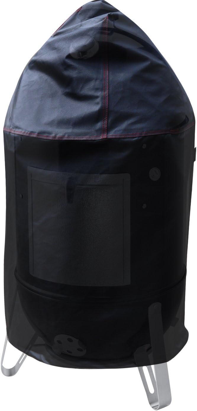 BBQ Coverpro 99915 Vinyl Heavy Duty Smoker Cover Fit Weber 22" Charcoal Smokey Mountain Cooker