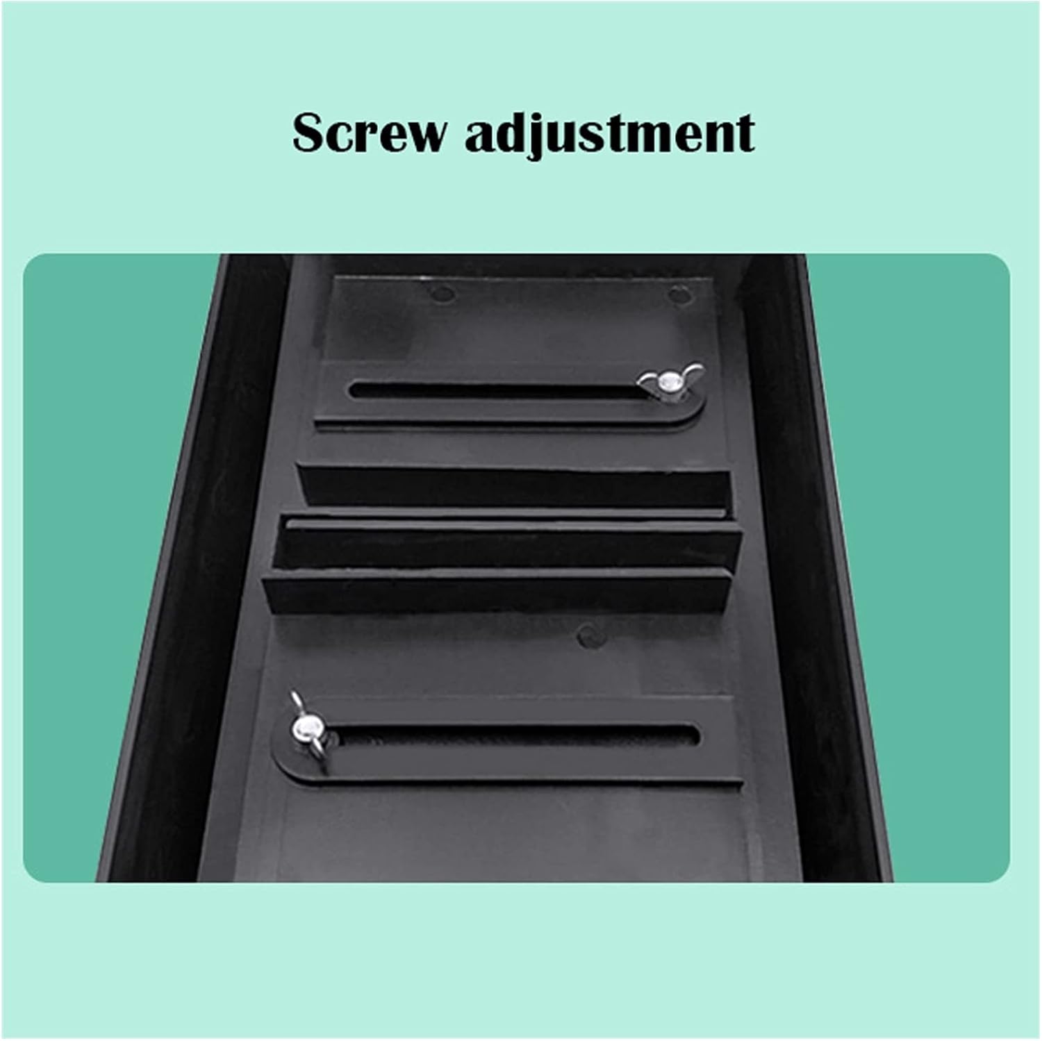 CPU Stand CPU Stand, Mobile PC Tower Stand with Wheels,Adjustable Mobile Cart Holder with Locking Caster Wheels, Black Computer Tower Stand (One Color)