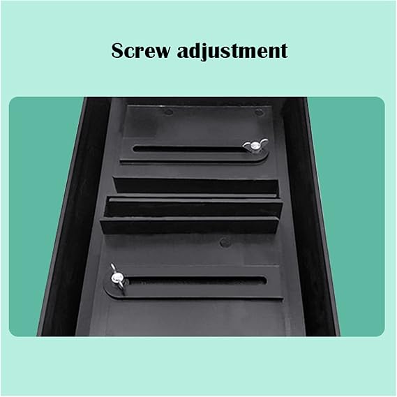CPU Stand with CPU Stand, Mobile PC Tower Stand, Locking Caster Wheels, Adjustable Mobile Cart Holder with Black Computer Tower Stand