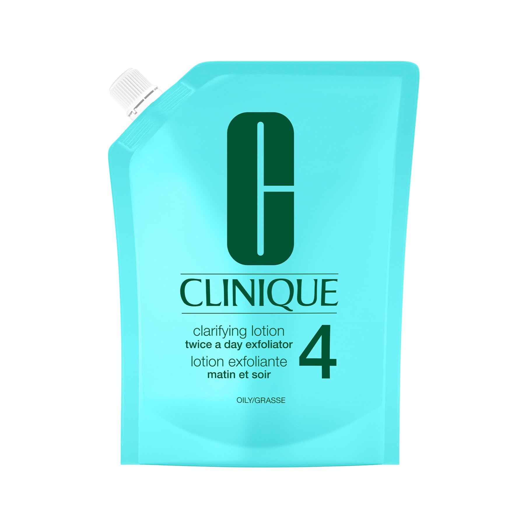 Clinique 3-stopniowy balsam oczyszczający peeling do twarzy do skóry tłustej, 400 ml