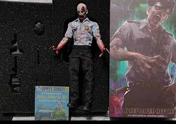 Amazon.co.jp: 1/12 ゾンビ 警官 アクションフィギュア バイオハザード