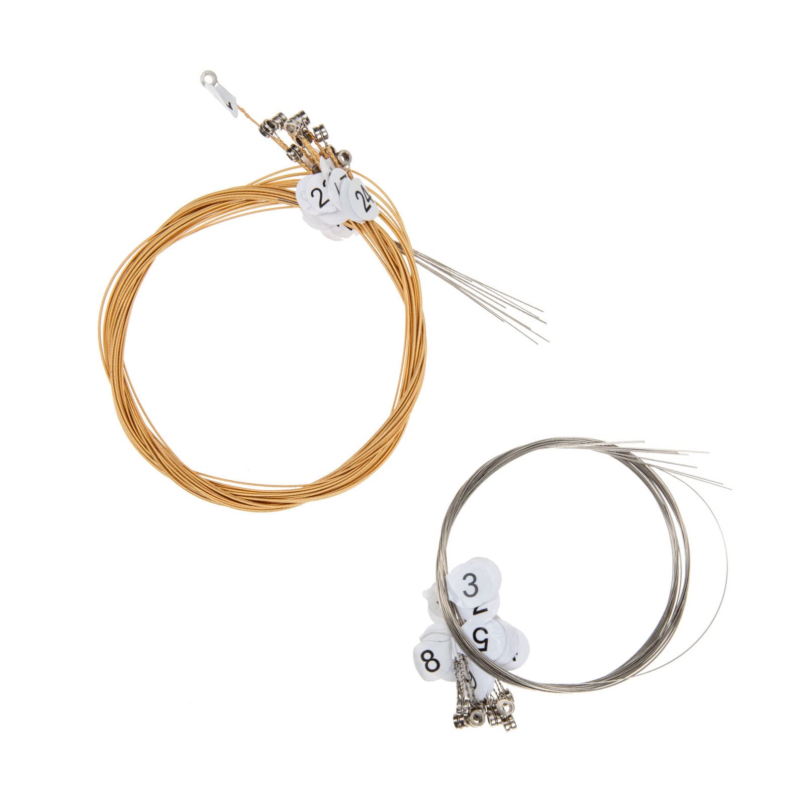 Corde ricambio per arpa lira in metallo, filo musicale, accessori per strumenti musicali, lira in metallo 21 corde, accessori per arpa.