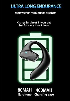 Wireless Earbuds, Bluetooth Ear Buds with Translation Function, 97% Accuracy Bluetooth Translator Headphones with Offline Mode & 8H Playtime for Travel Business Learning