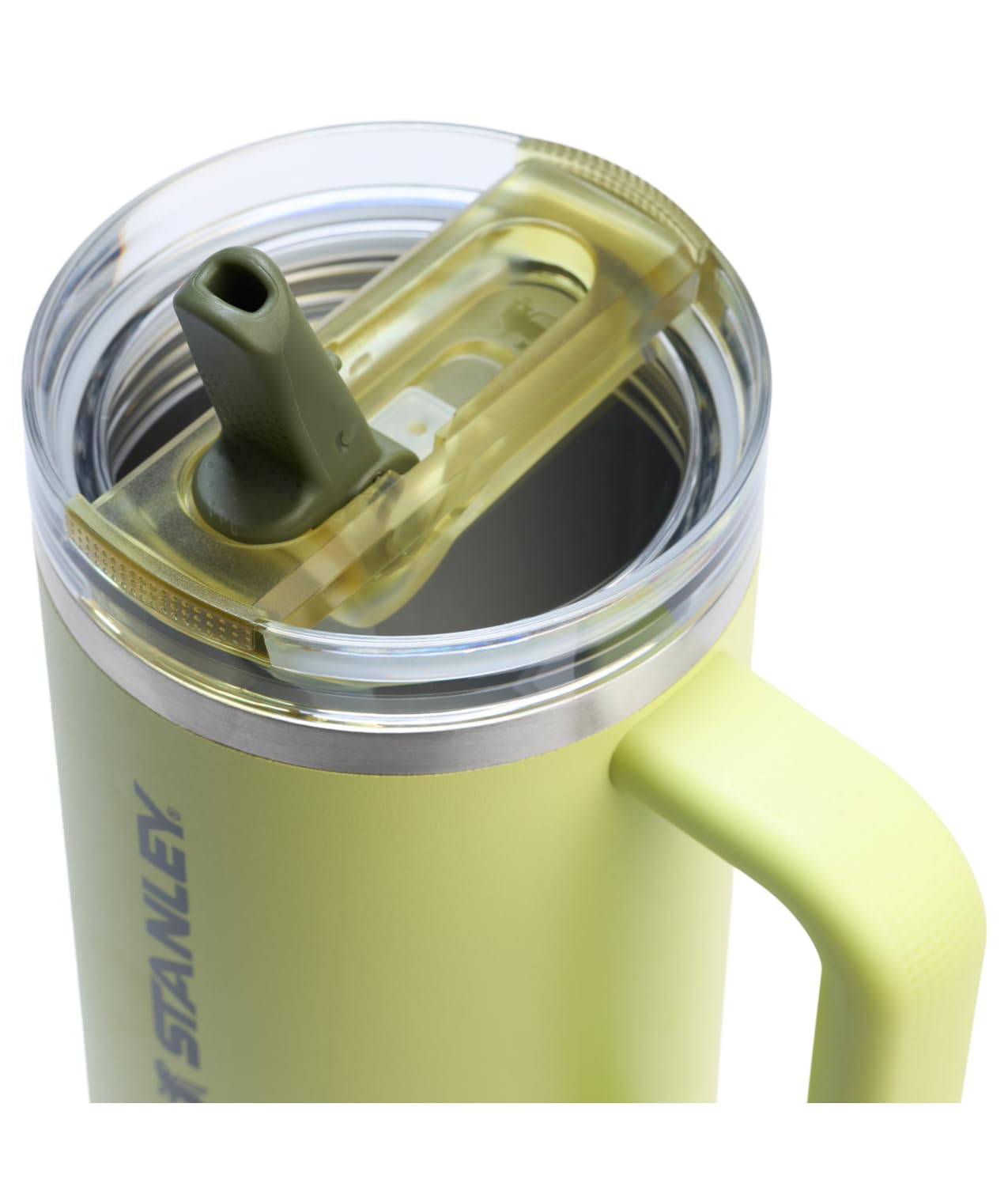 STANLEY Quencher ProTour Flip Straw Tumbler with Leakproof Lid 40 oz | Built-In Straw and Handle | Cup Holder Compatible for Travel | Insulated Stainless Steel Cup | BPA-Free | Prickly Pear - 2