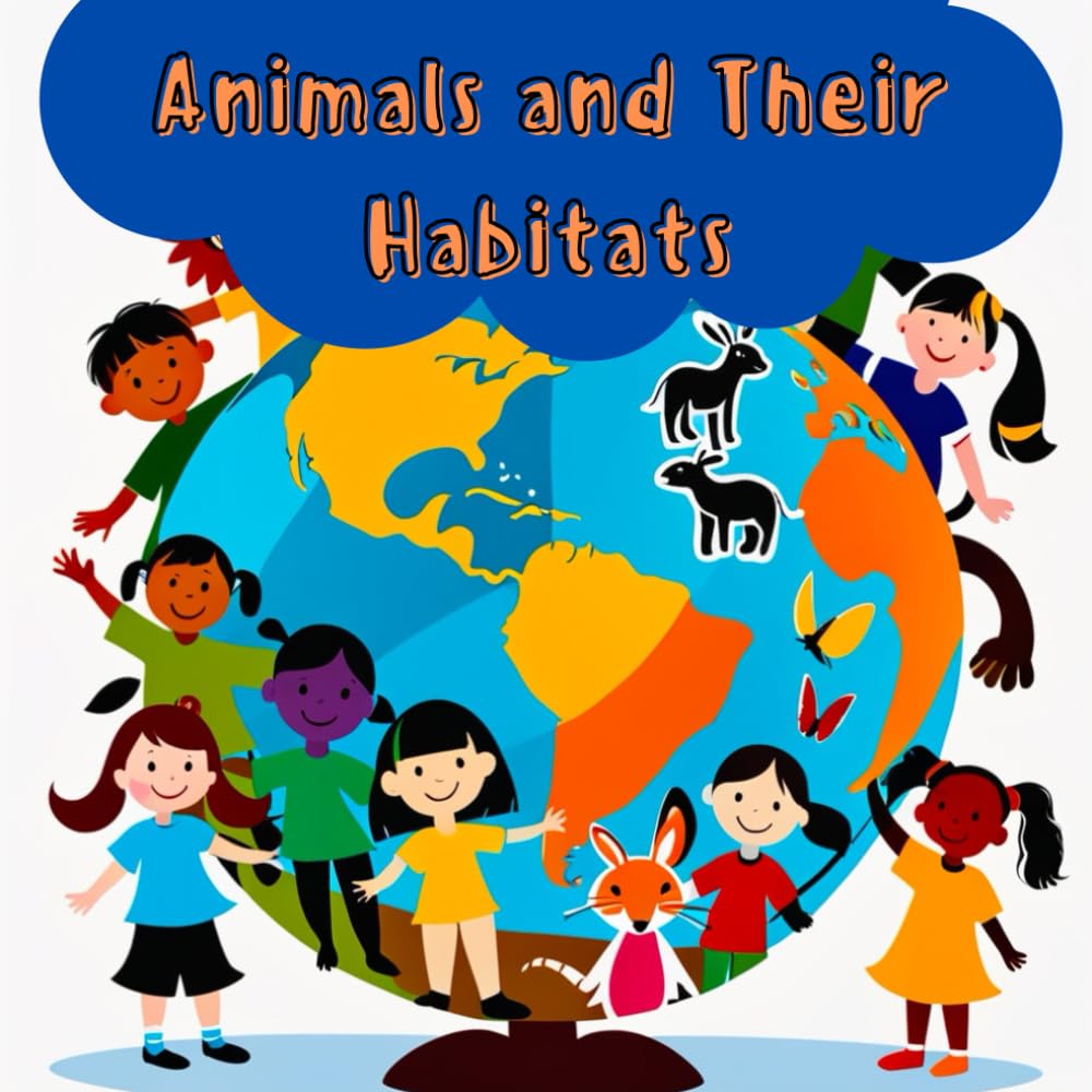 Animals and Their Habitats A Child’s Journey Through Nature for Kids 36 Years