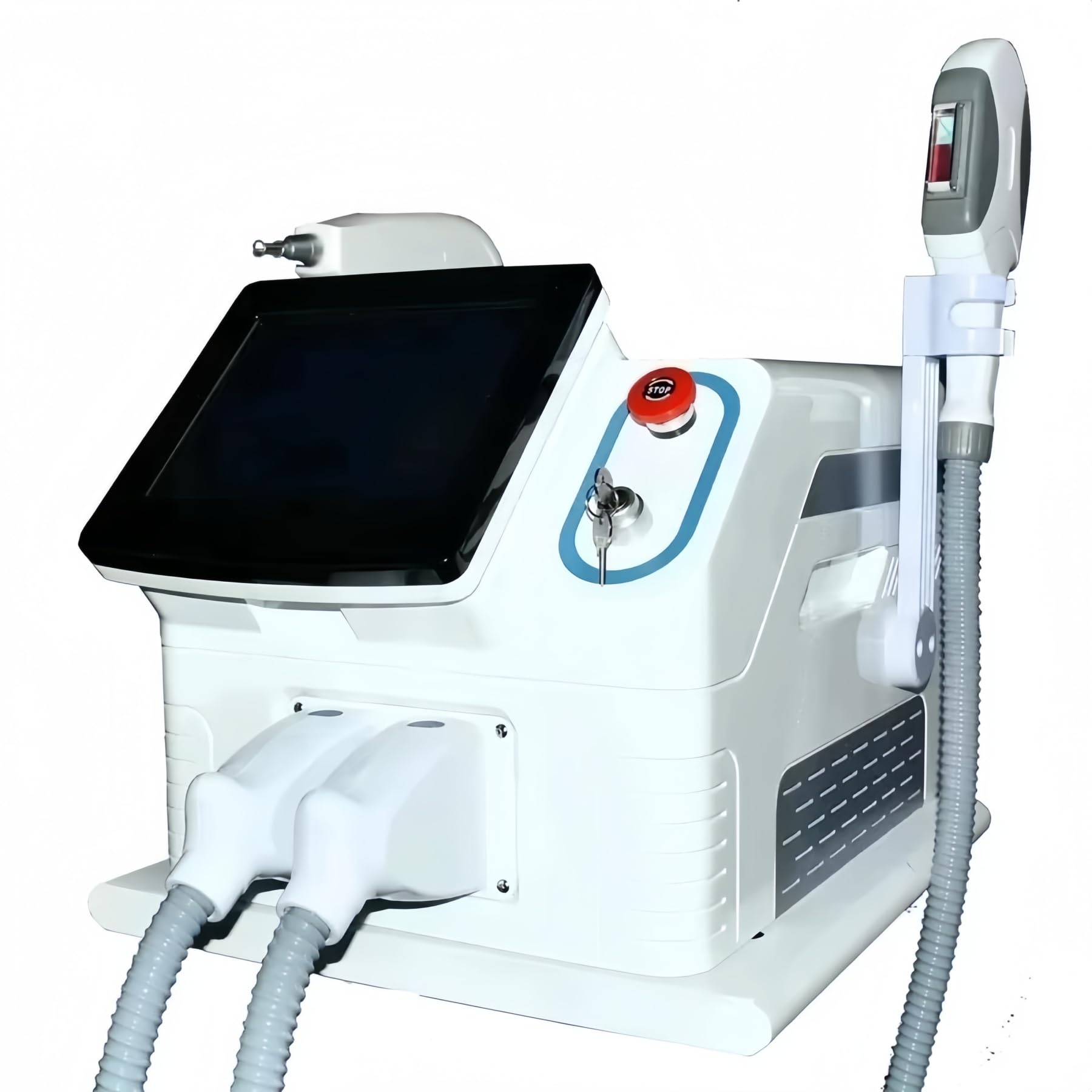 OPT IPL Nd YAG 2 in 1 macchina laser multifunzione attrezzature per la depilazione professionale Salone di rigenerazione della pelle di picosecondi