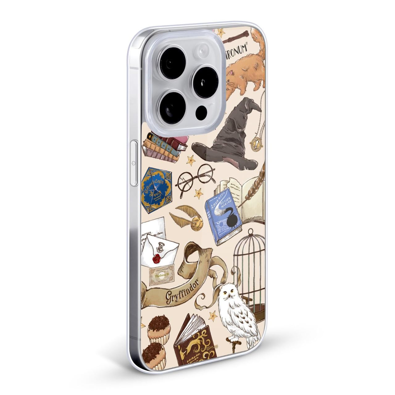 Head Case Designs Licenciado Oficialmente Harry Potter Patrón Luna Reliquias de la Muerte XXXVII Caso Funda de Gel Suave Compatible con Apple iPhone 12 / iPhone 12 Pro — view 65