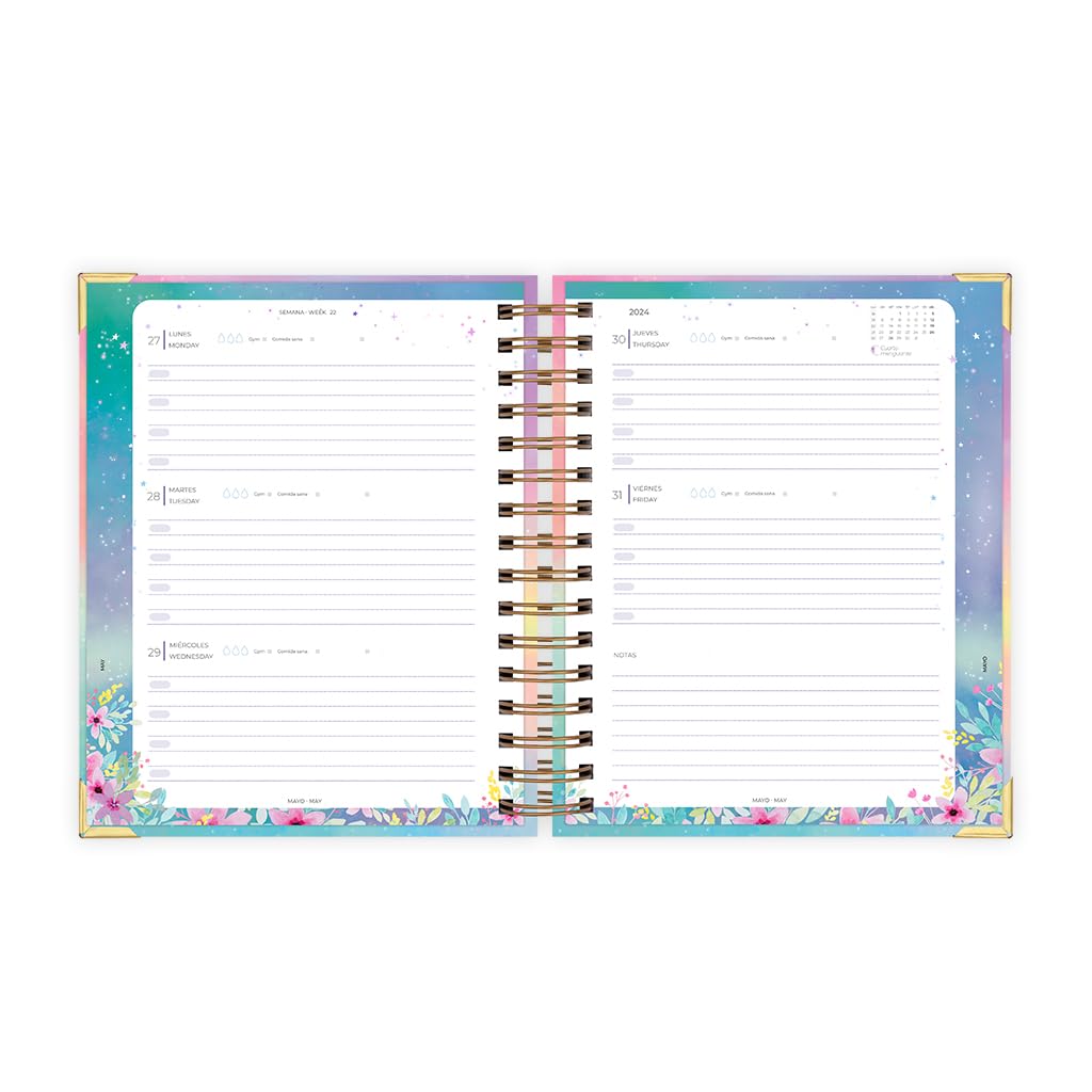 Nukua Notes, Academic Diary 2023-2024 (September to August), Week to View, 224 Pages, Format 15.5 x 20.5 cm (A5) - Image 2