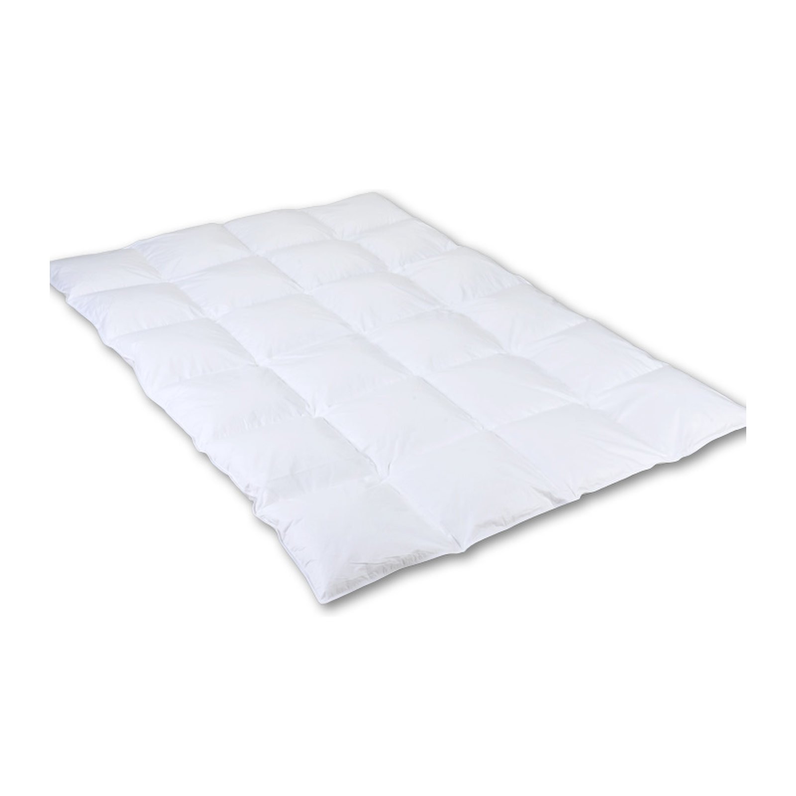 Piumone 3 cm Steg 4 X 6 Cassette 50% Piumino 50% Piume (bianco Sassone) 135 X 200 960 G, bianco, 135 x 200 cm