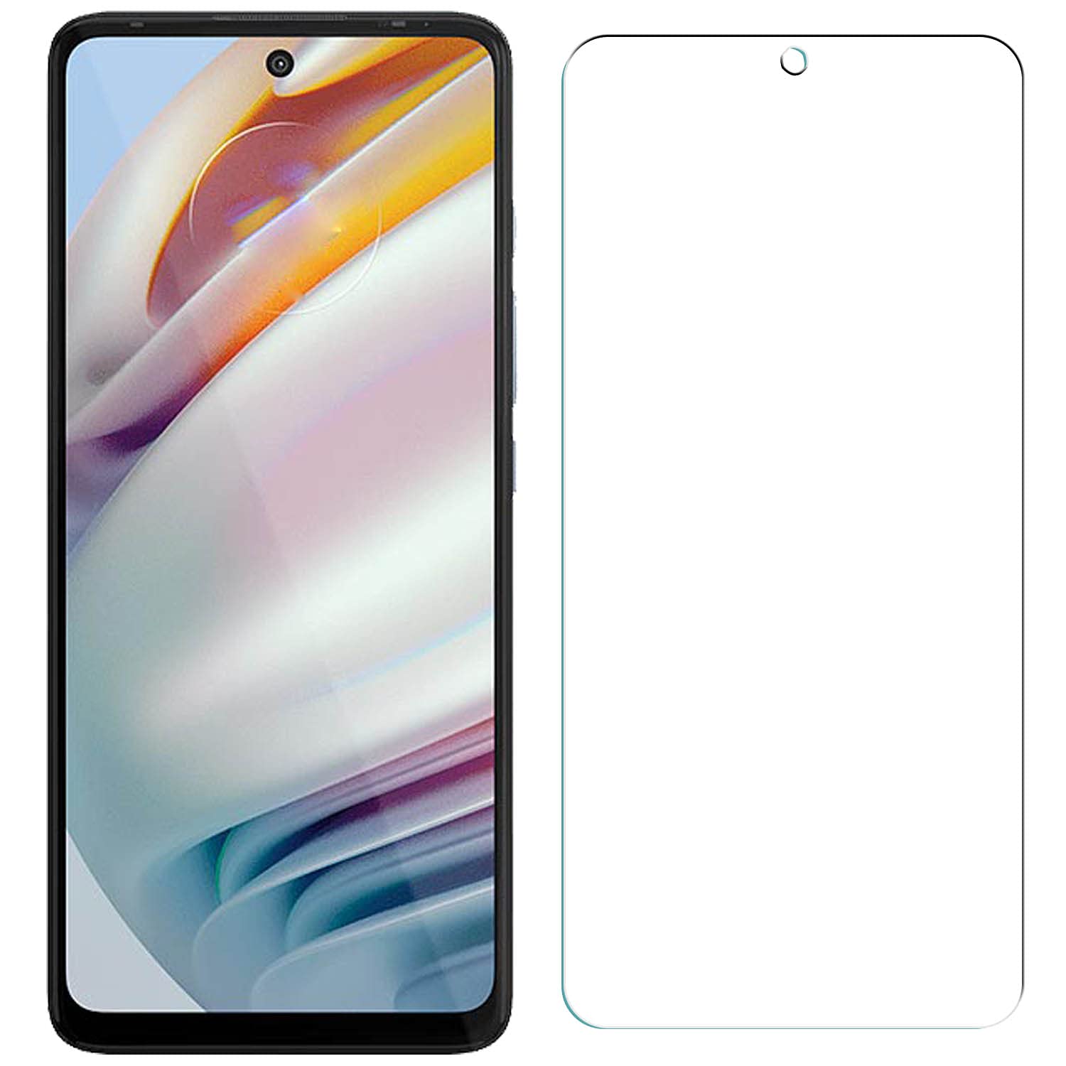 FCS Anti Shock Glossy Pet Screen Protector For Motorola Moto G60 / G40 Screen Protector | 9H Hardness Flexible (Glossy) - Cellphone (B093XZ8PQY) Amazon Price History, Amazon Price Tracker