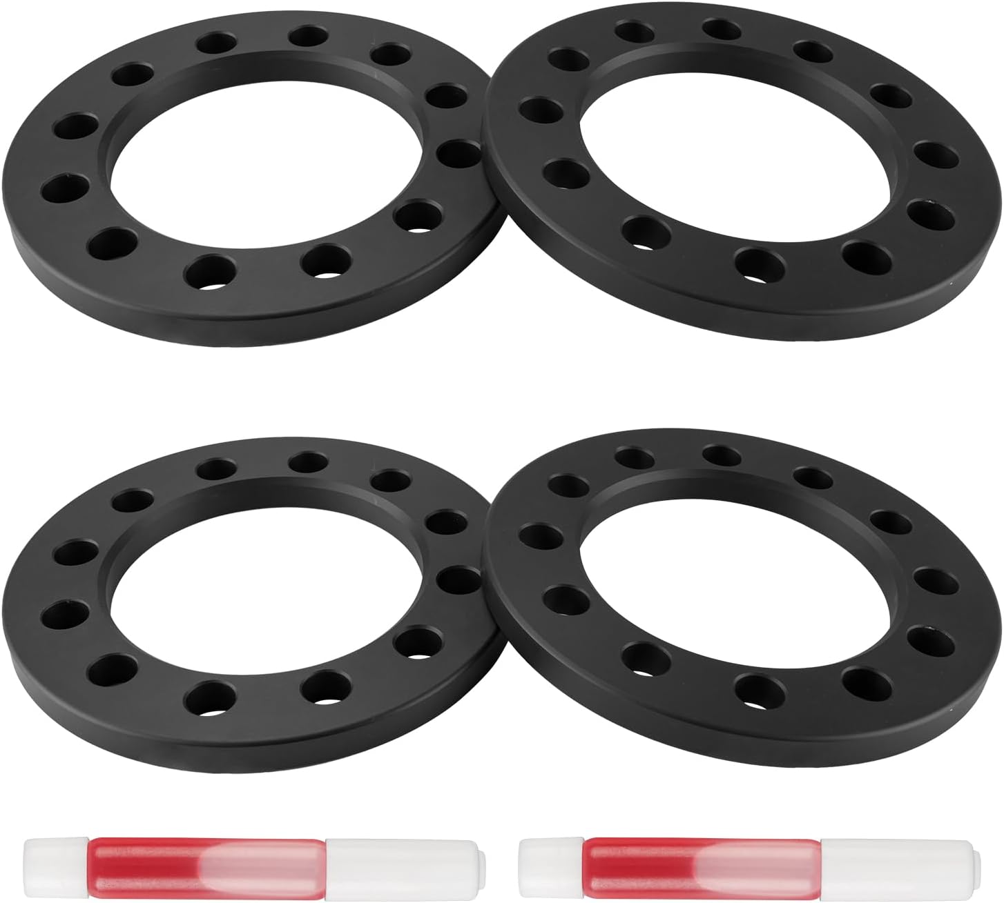 PHILTOP 6x135 or 6x139.7 1/2" Wheel Spacers for F-1-50,4 Pcs Lug Wheel Spacers with 108mm Hub Bore fit for F-1-50, Silverado 1500, 4Runner, Sierra 1500, Tahoe, Yukon, Colorado,FJ CR-UISER