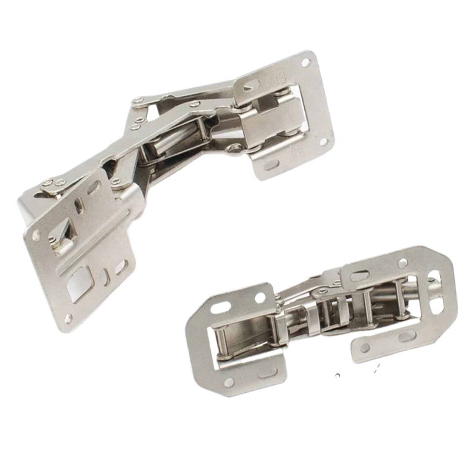 cerniere per porte Cerniere for mobili, senza foratura, for da cucina, armadi, ante, con viti, ferramenta for per installazione porte(2pcs XL hinge)