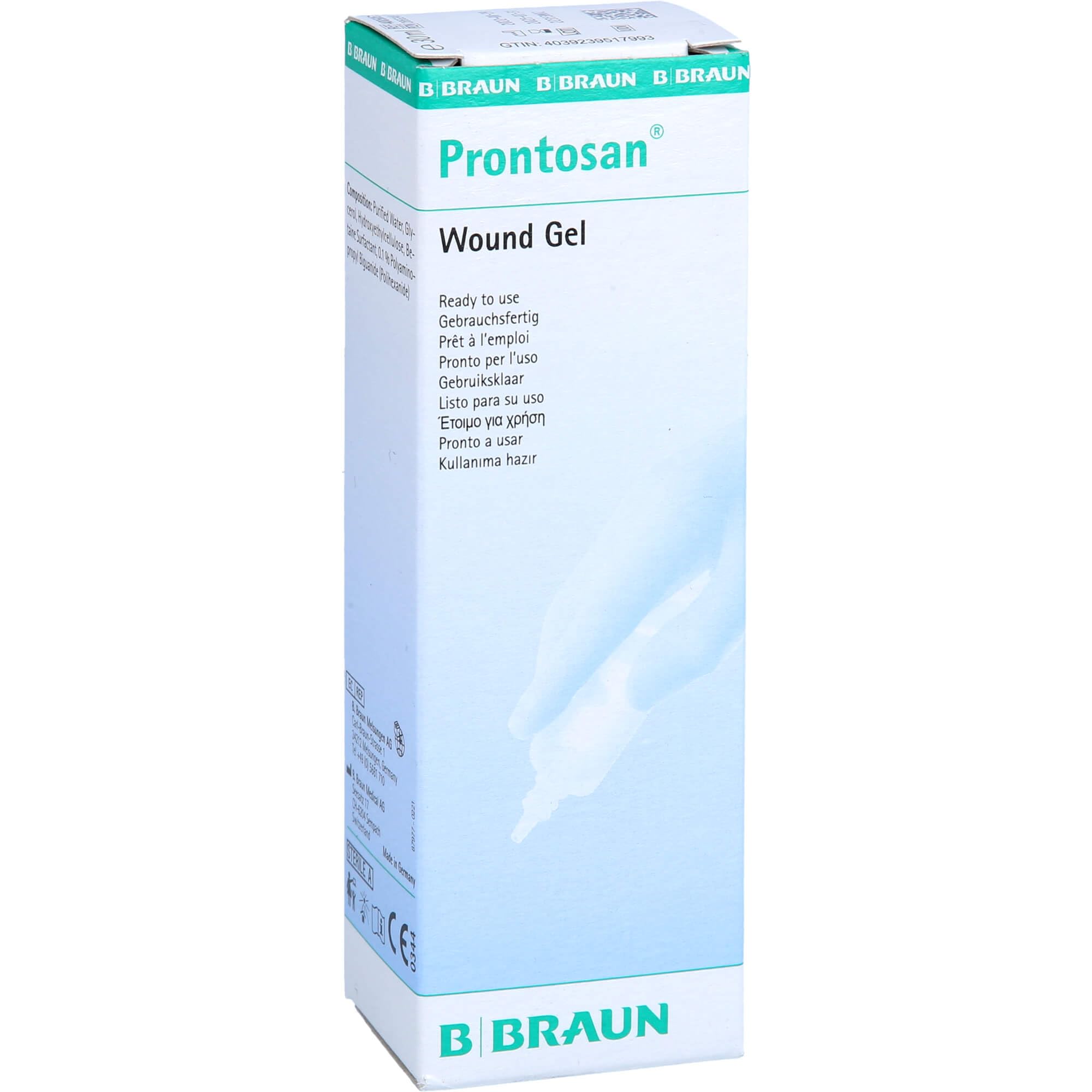 PRONTOSAN Wound Gel 30ml (1 x 30ml) by B.BRAUN MILANO SpA