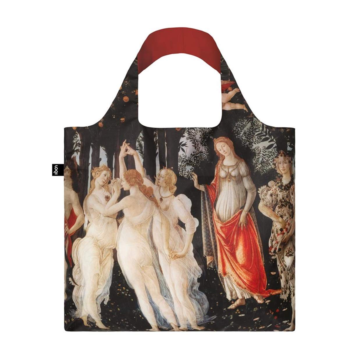 Museum Sandro Botticelli's Primavera Shopping Reusable Grocery Bag, One Size