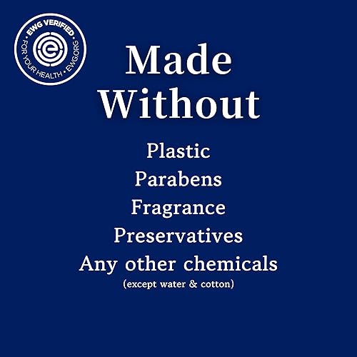 Miniatura 2 de Toallitas para bebé sin químicos, 100% solo agua, envueltas individualmente, tamaño de viaje, hipoalergénicas para pieles sensibles, sin perfume,