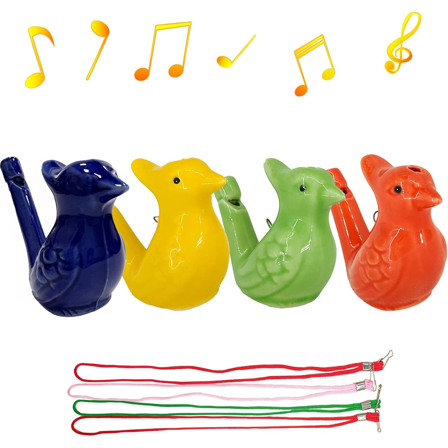 Sifflet à Eau Oiseau Gazouillant - Imitation Chants D'Oiseaux Naturels Pour Enfants Et Adultes