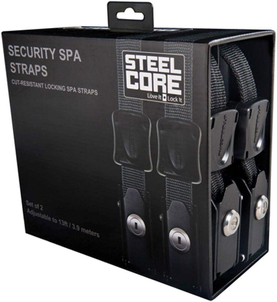Hot Tub Accessories SteelCore Spa Security Straps HTCP8150
