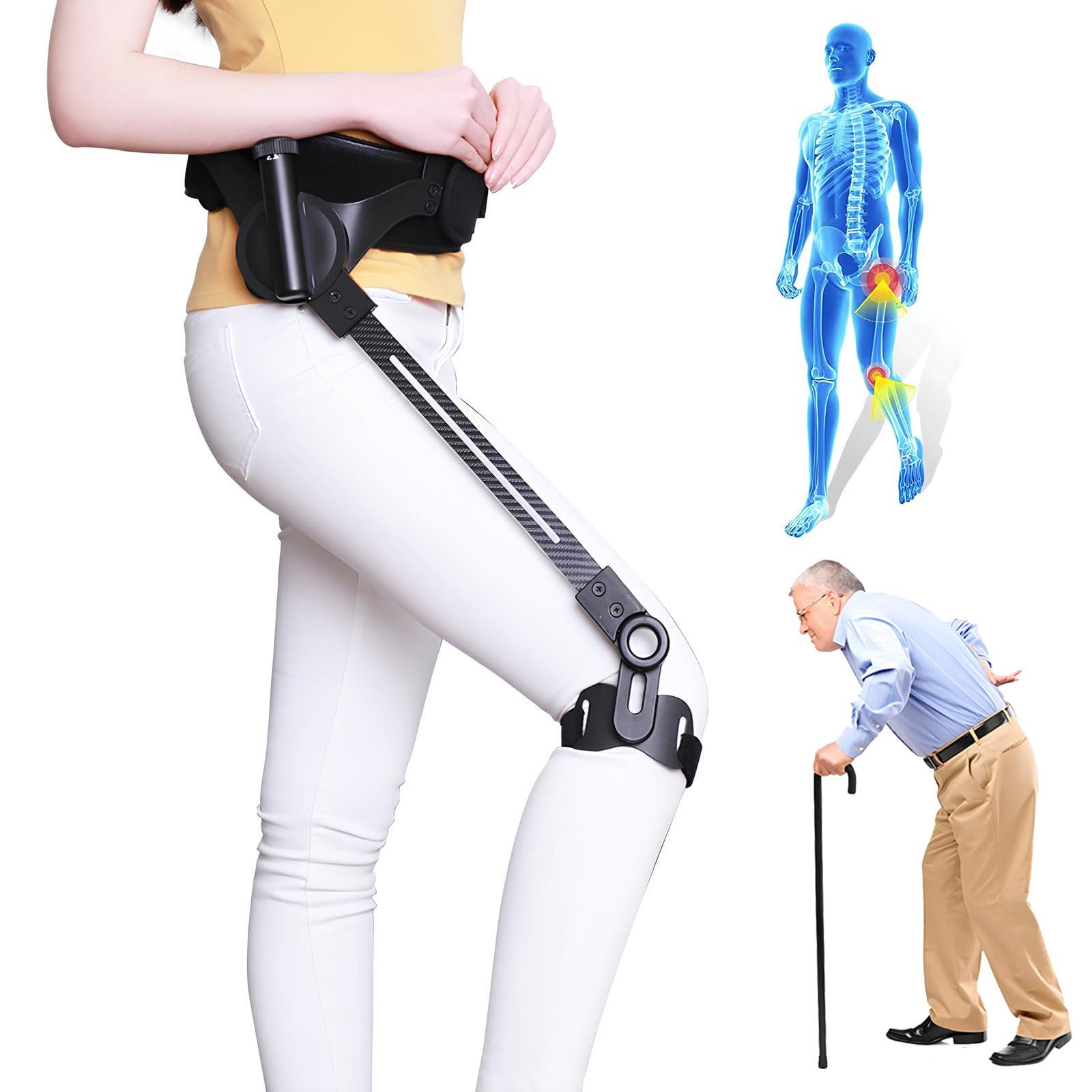 Ausilio for la mobilità, ausilio for l'allenamento delle gambe(Right,M)