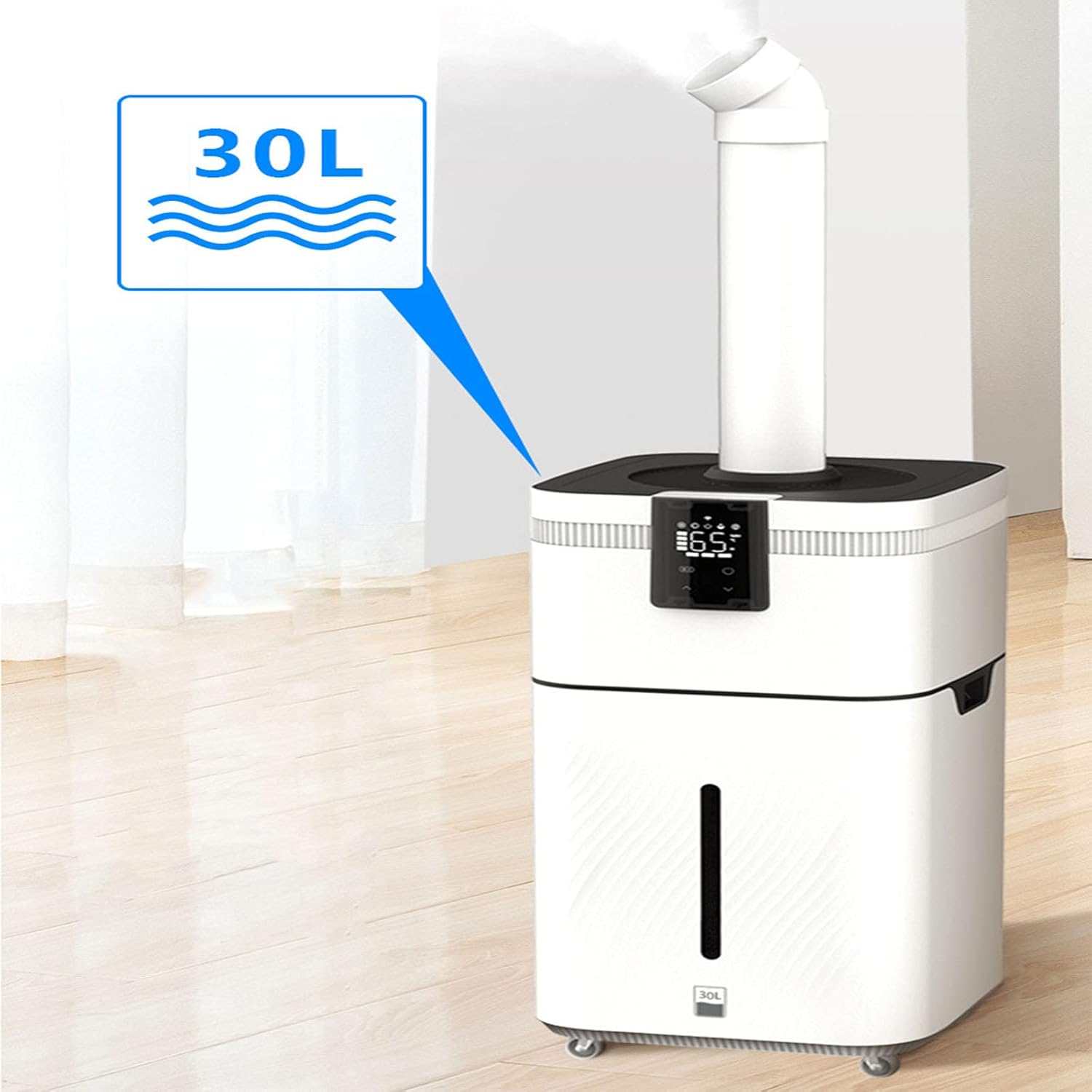 Industrial Large Humidifier Whole House Humidifiers Infrared Remote Control Vaporizers Ultra Quiet Operation Applicable Plants Air Conditioning Plants Supermarkets