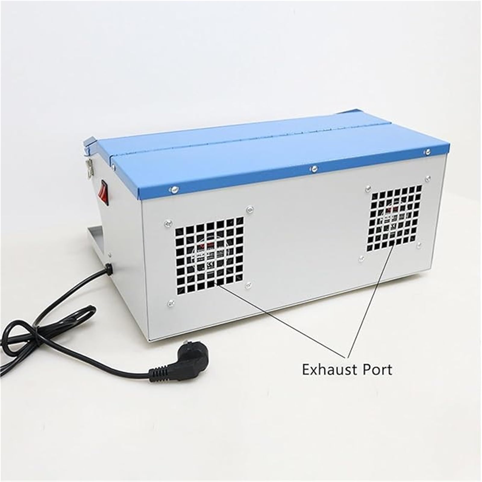 Máquina pulidora de pulido de 200 W, pulidora de rocas de joyería de escritorio, velocidad ajustable de 8000 RPM, multifuncional para metal, piedras preciosas, madera